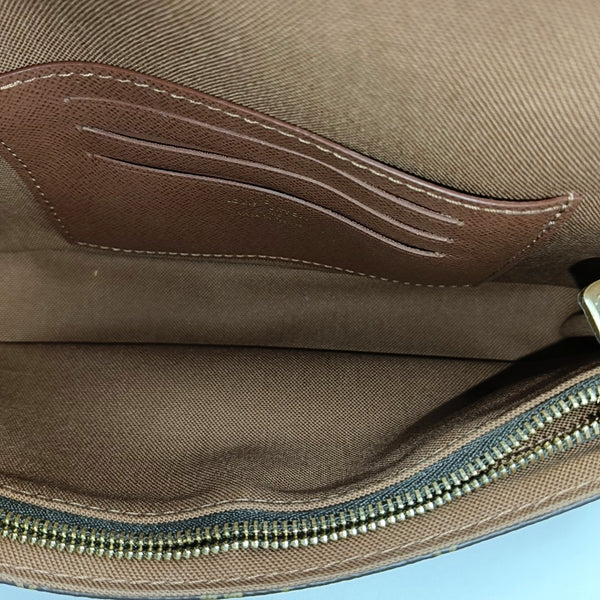 IVY Monogram Coated Canvas Brown