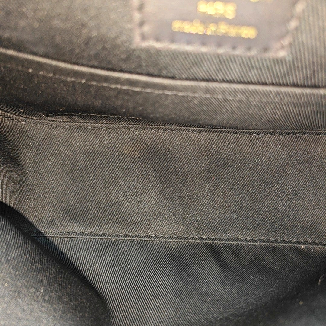 SAINTONGE Monogram Coated Canvas Brown