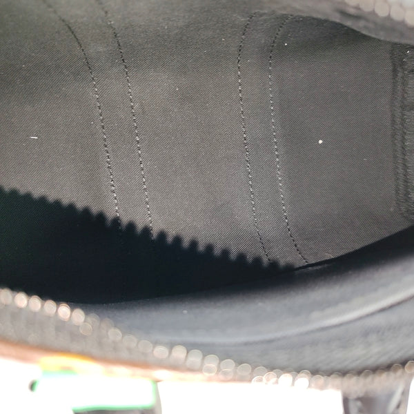 KEEPALL 25 Monogram Coated Canvas Brown