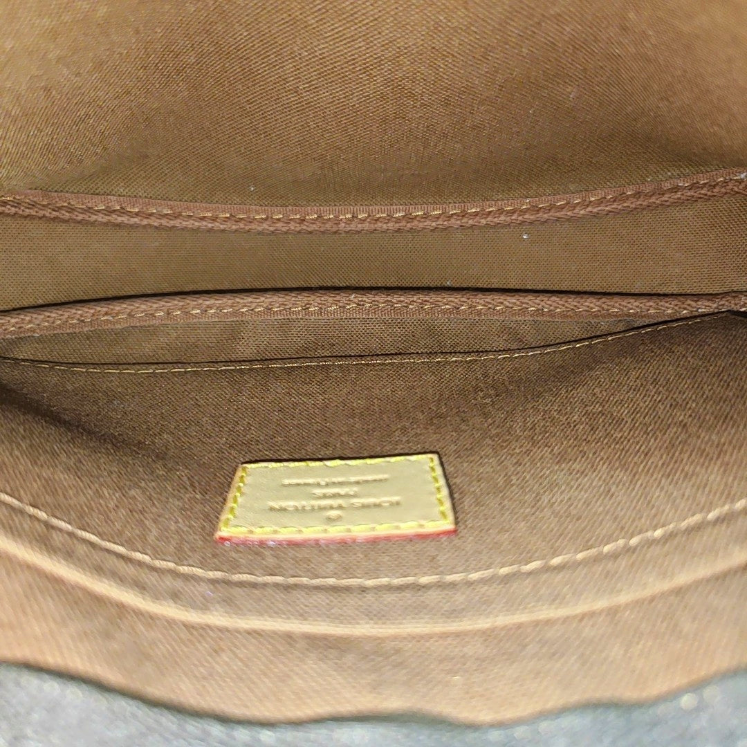 MULTI Monogram Coated Canvas Brown