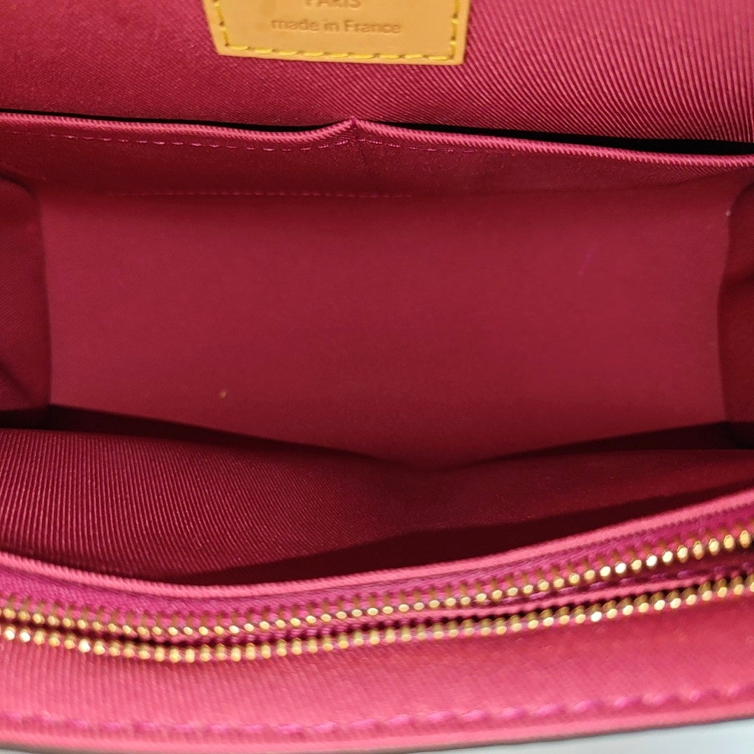 CLUNY PM Monogram Coated Canvas Brown