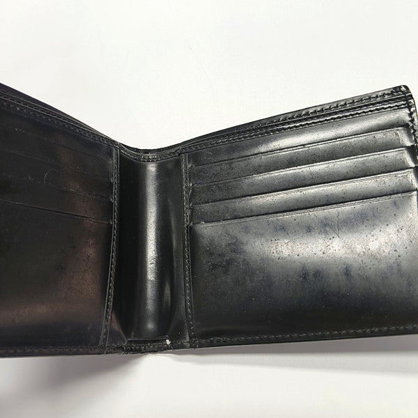 Patent Leather Wallet Black