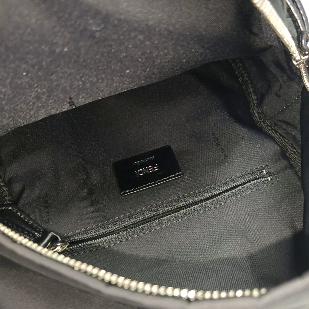 Nylon Backpack Black