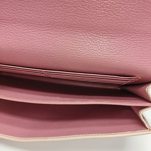 Lambskin Clutch Pink
