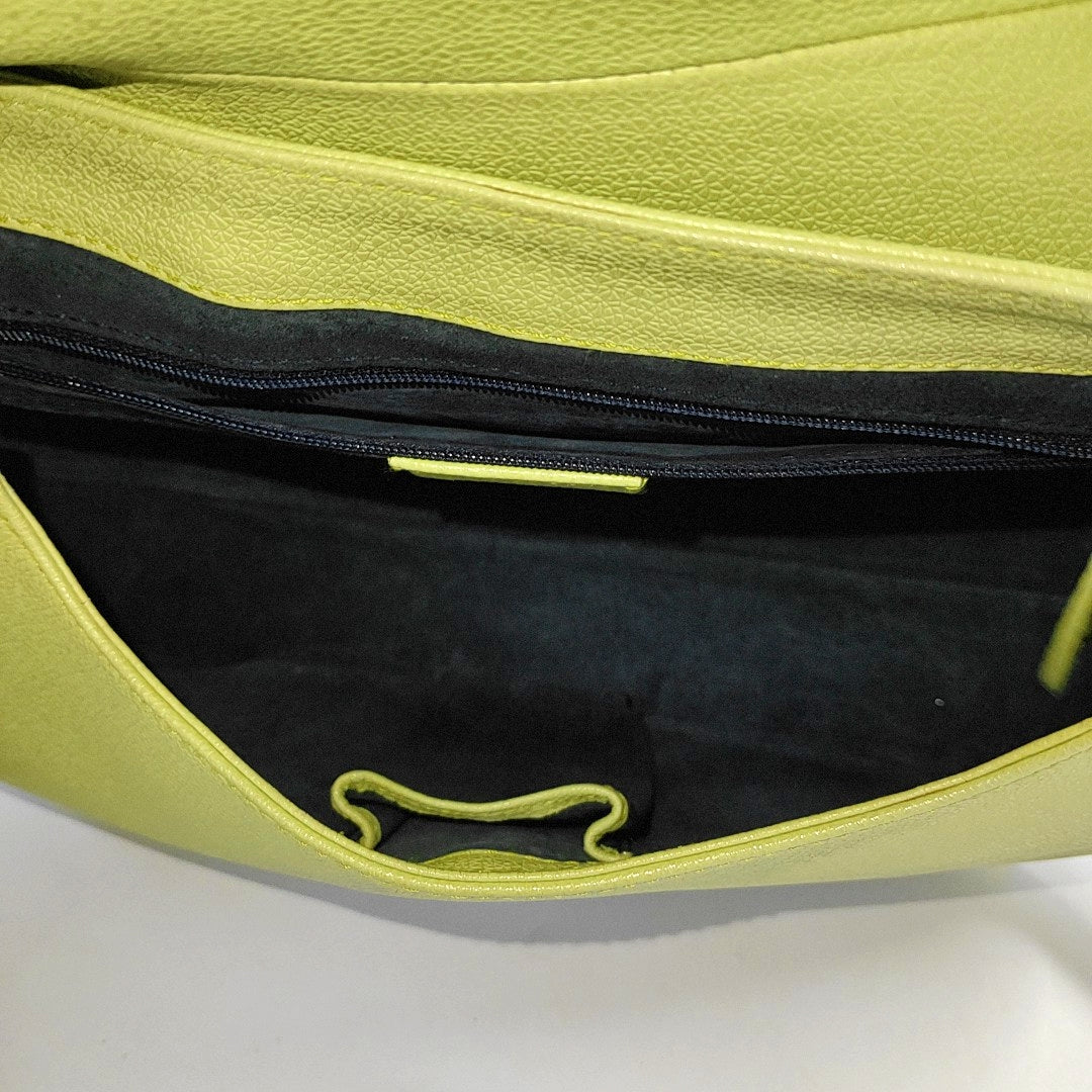 BVLGARI Calfskin Green