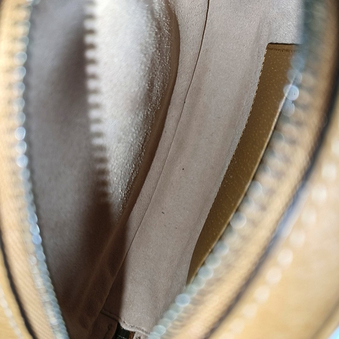 Disney X Gucci Monogram Coated Canvas Brown