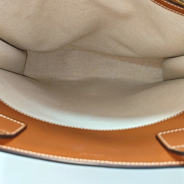 Authenticated pre-owned  CABAS CELINE Medium Canvas Beige - Top Handle Bag at Looply