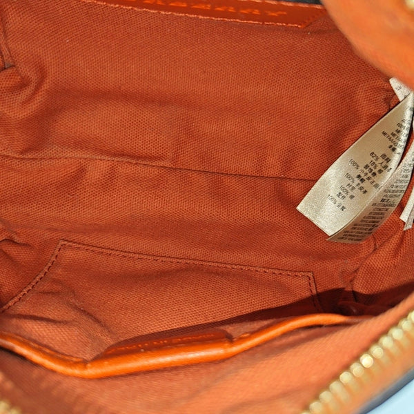 Coated Canvas Shoulder Bag Beige