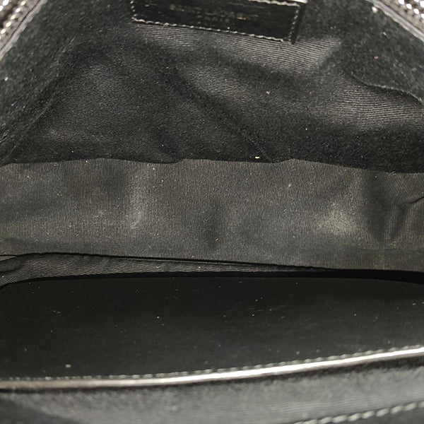 NIKI Medium Chevron Calfskin Black