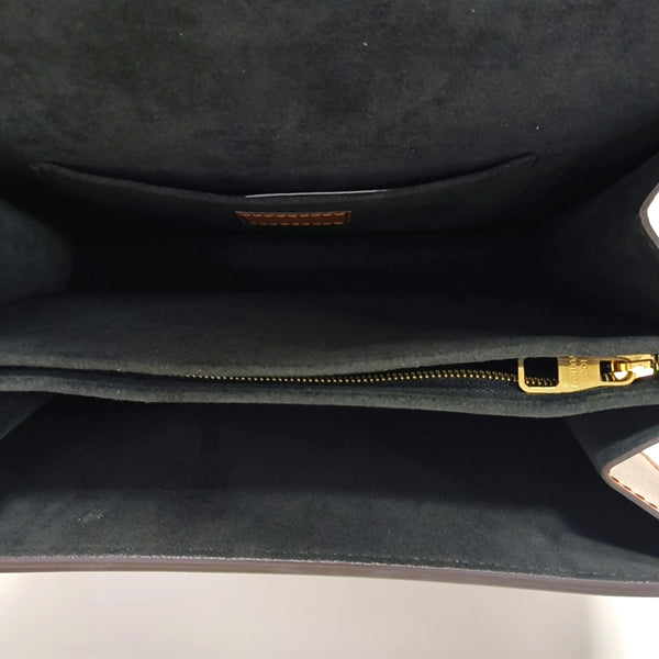 DAUPHINE MM Monogram Coated Canvas Brown