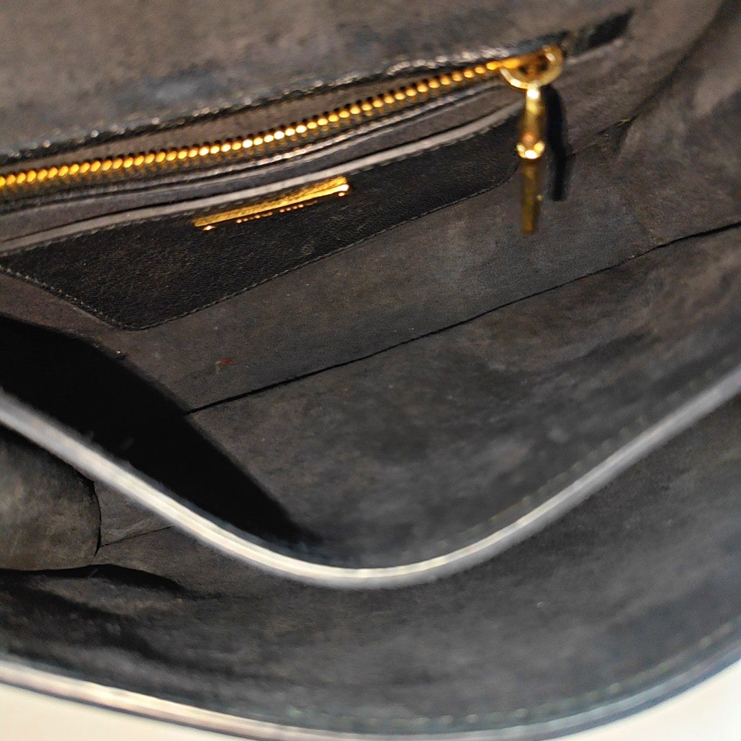 Miu Lady Calfskin Black