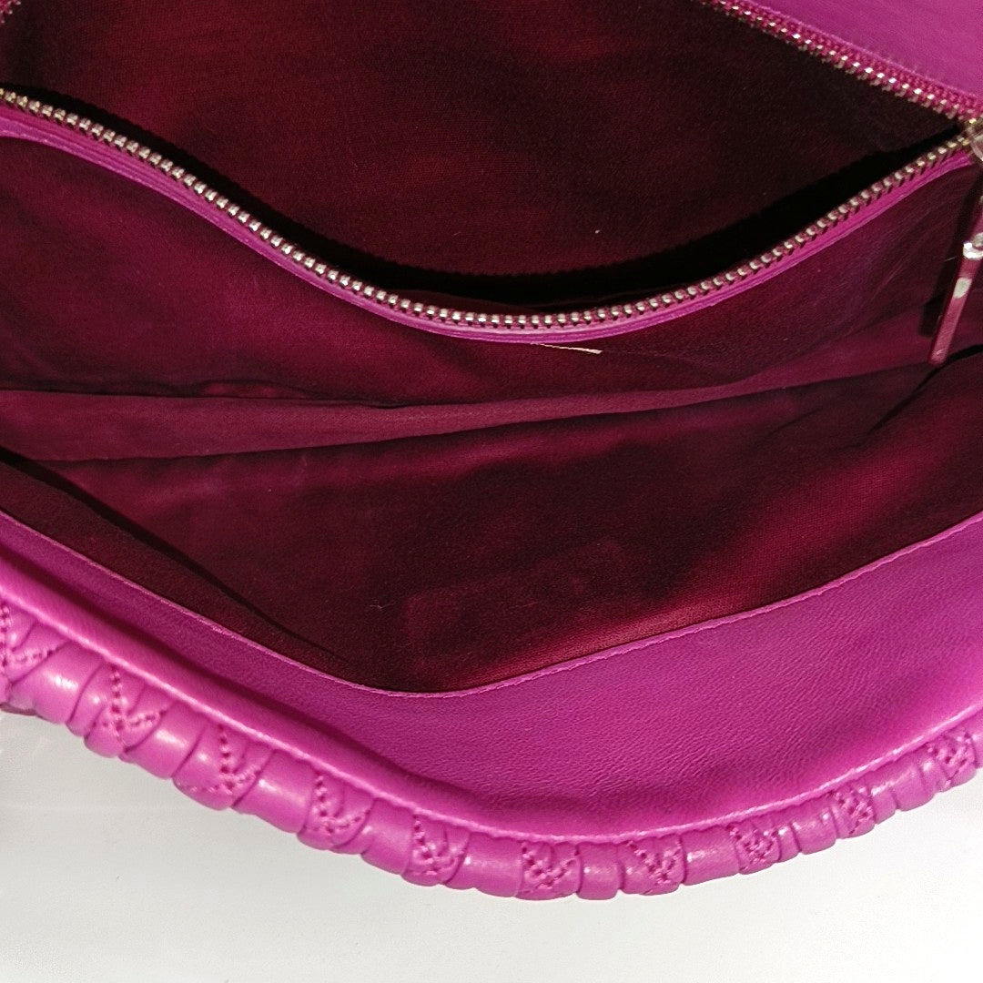 Crystal Quilted Lambskin Pink