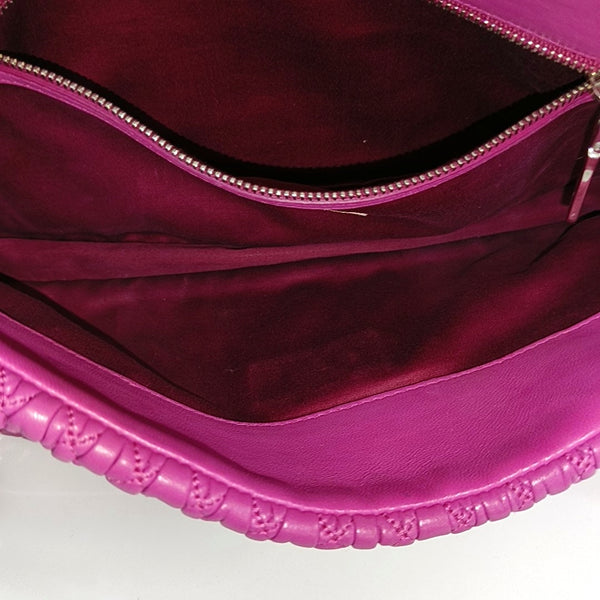 Crystal Quilted Lambskin Pink