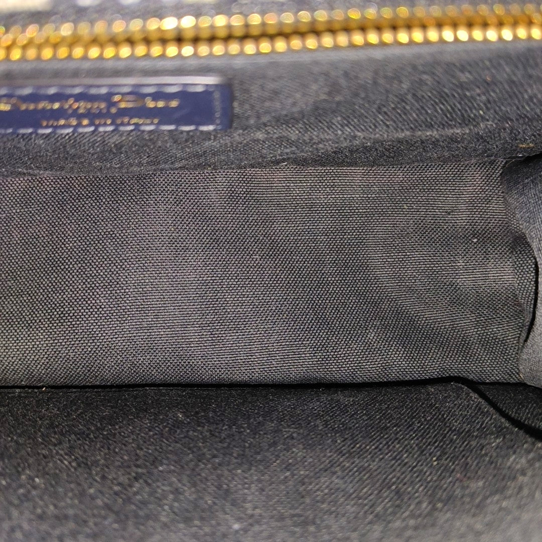 30 Montaigne Oblique Canvas Blue