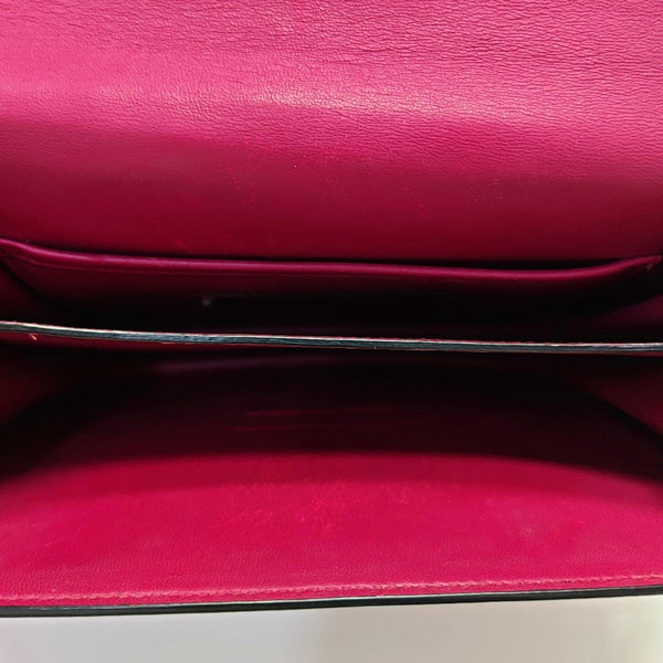 Calfskin Shoulder Bag Purple