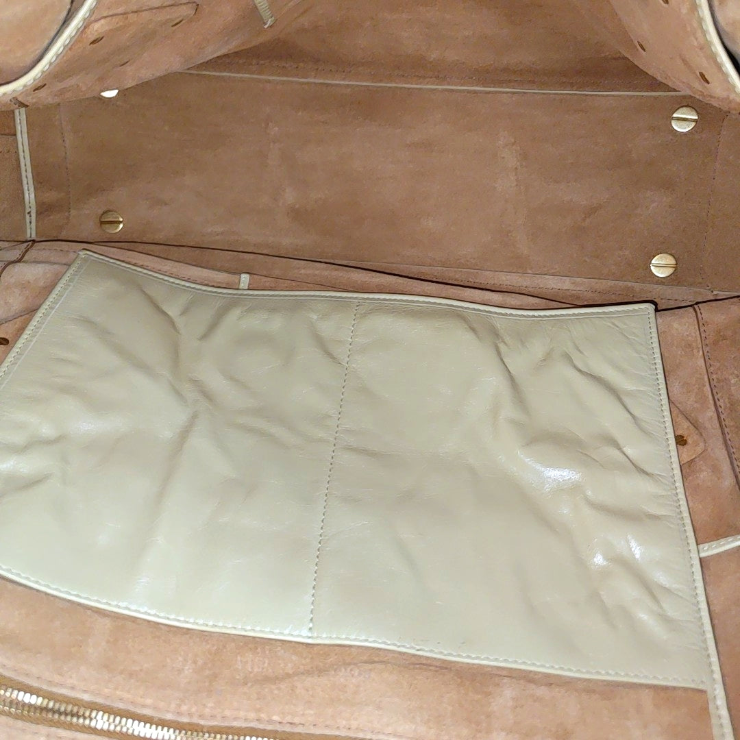 Arco Large Calfskin Beige