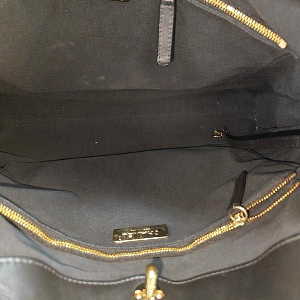 CHANEL 31 Large Quilted Calfskin Black