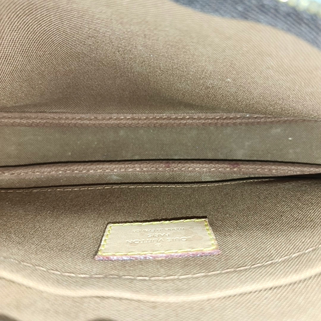 MULTI Monogram Coated Canvas Brown