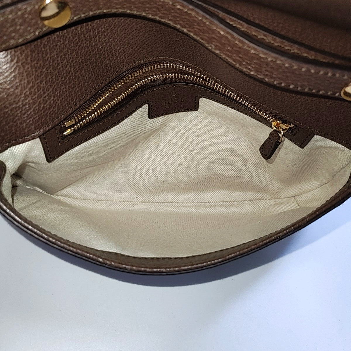 Blondie Small Monogram Coated Canvas Brown