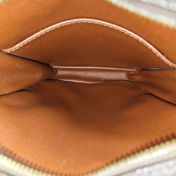 DANUBE Monogram Coated Canvas Brown