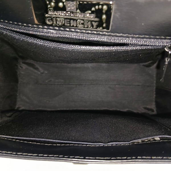 Calfskin Shoulder Bag Black