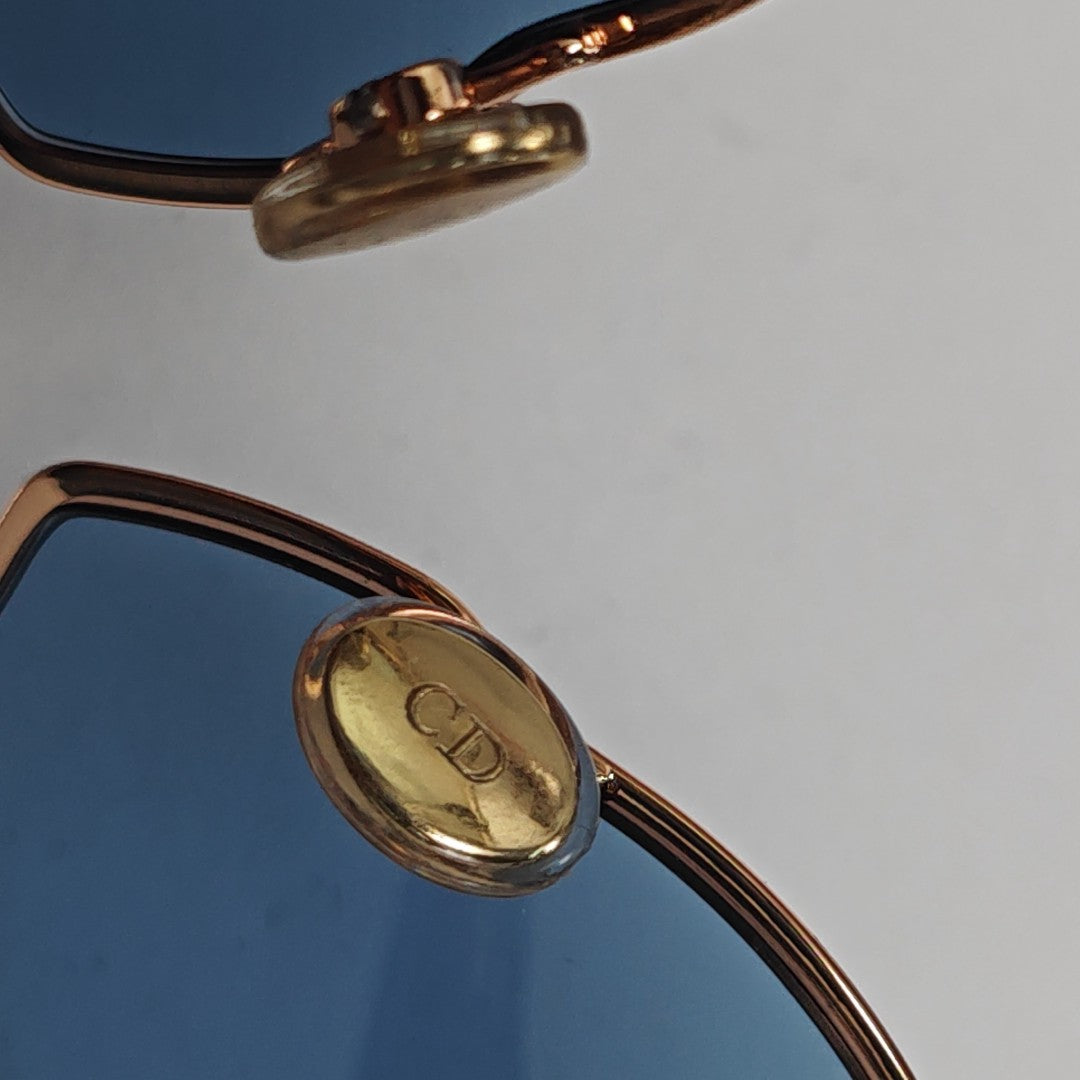 Metal Sunglasses Blue