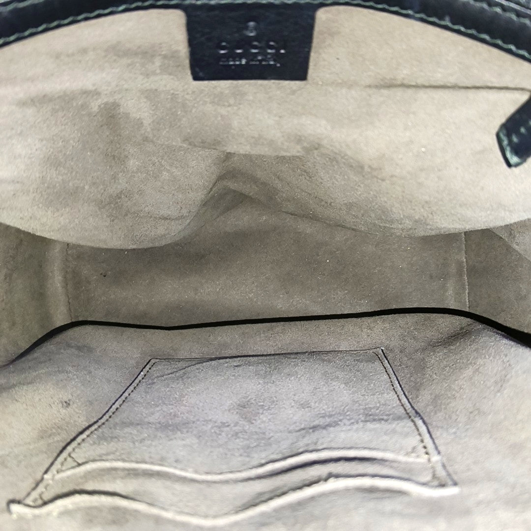 Monogram Coated Canvas Backpack Small Brown