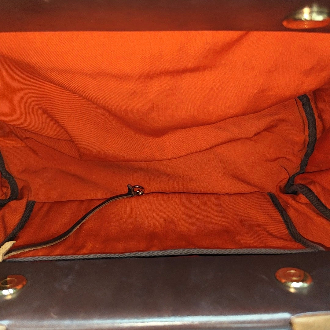 Herbag Cabas Small Canvas Red