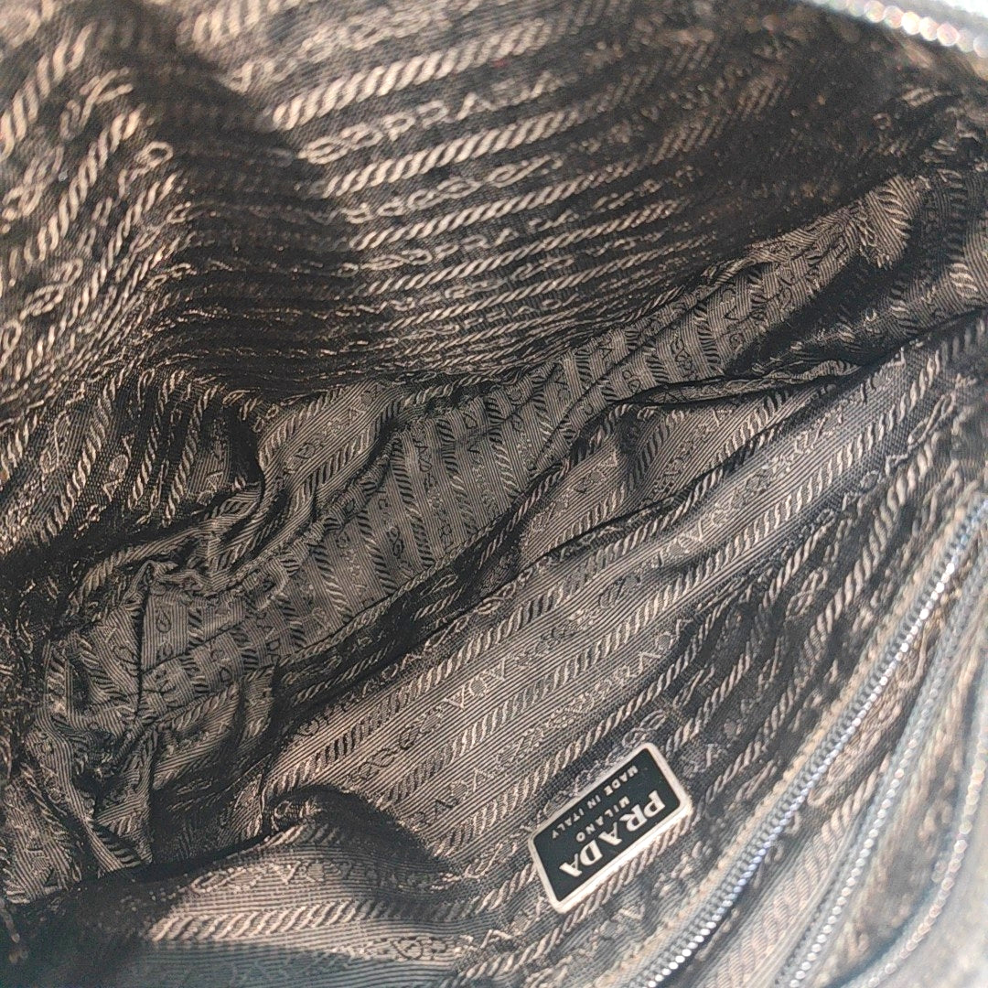 Vela Messenger Bag Nylon Black