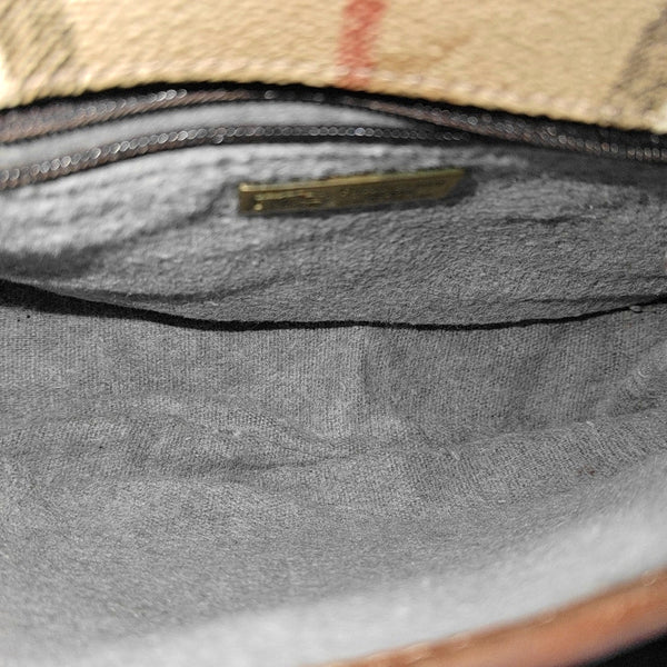 Coated Canvas Small Beige