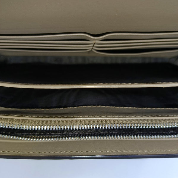Dionysus Mini Monogram Coated Canvas Beige