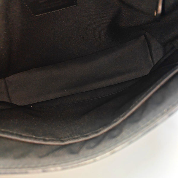 VOYAGER PM Monogram Coated Canvas Black
