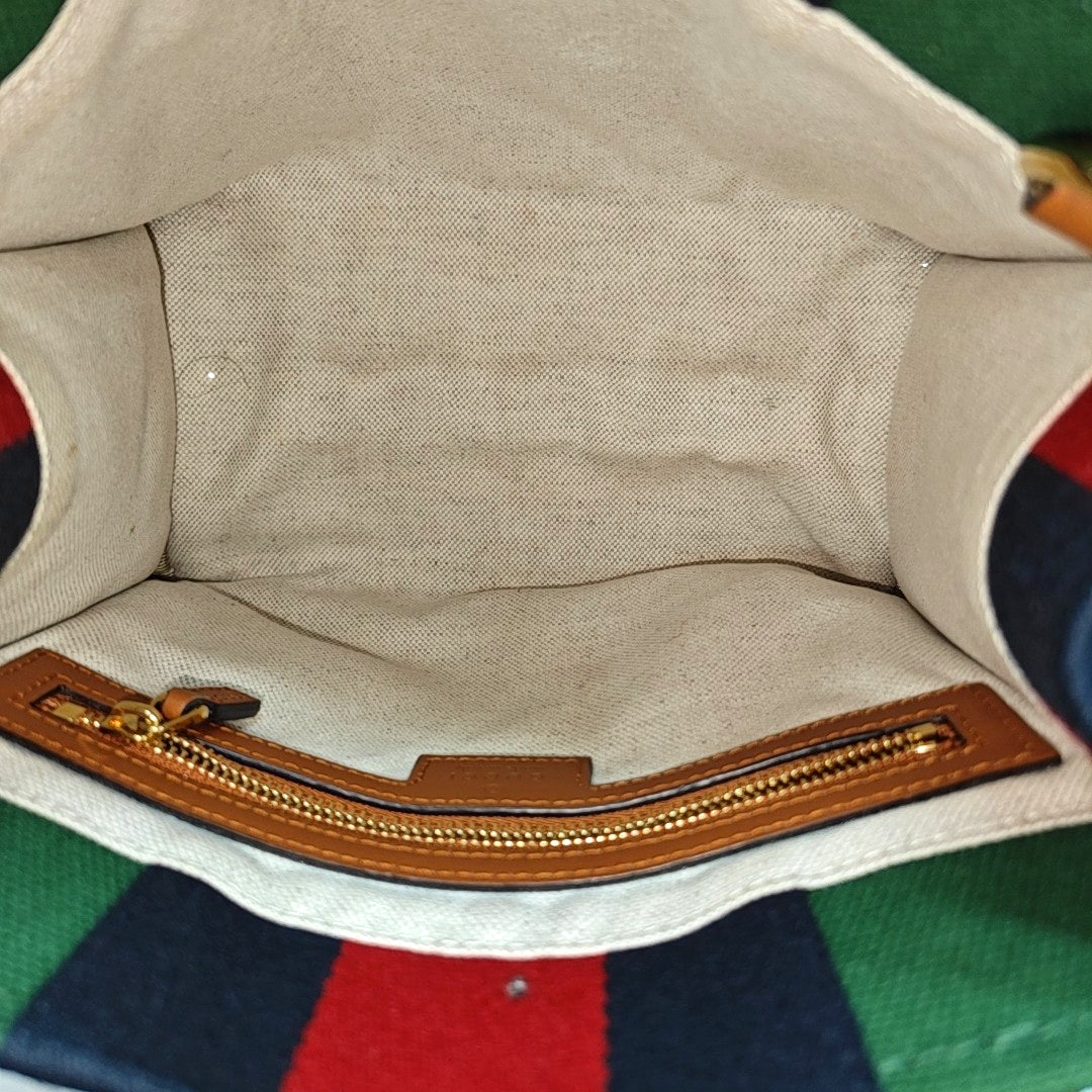 Canvas Tote Bag Mini Green