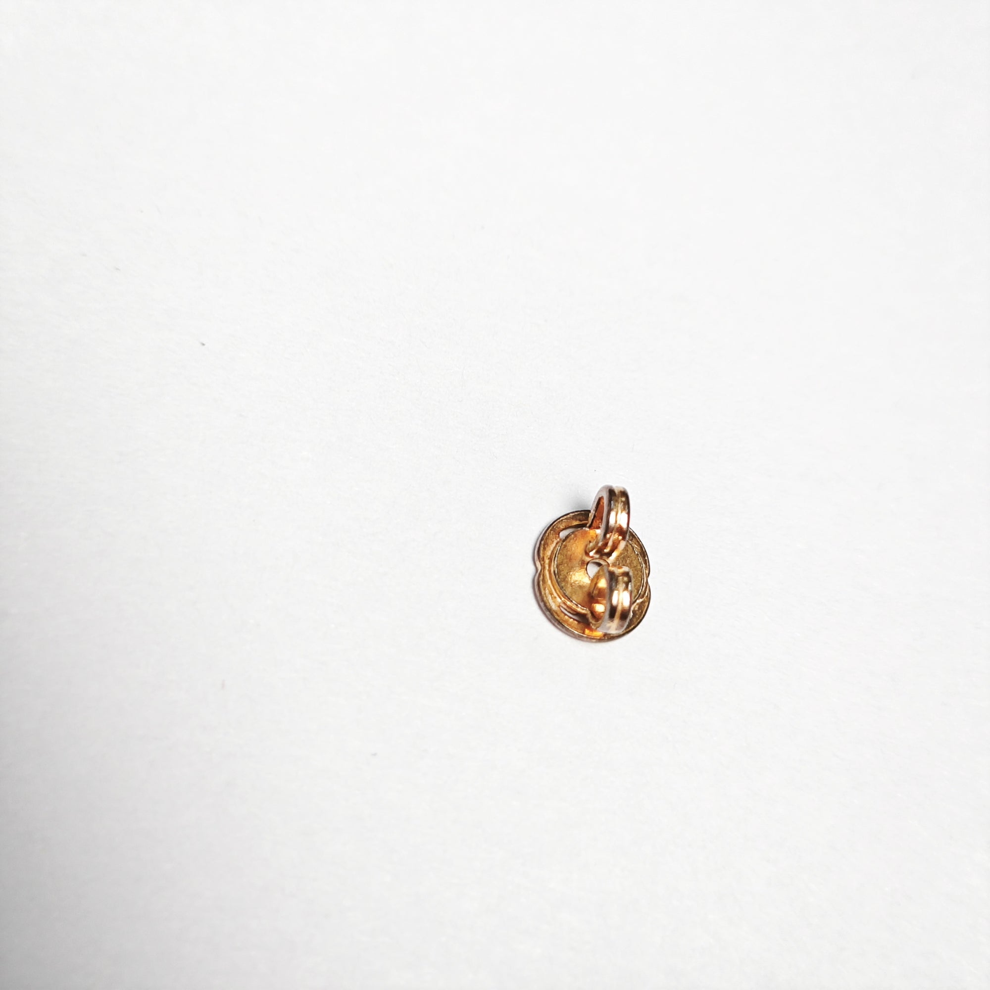 Metal Rose Gold Stud Earrings