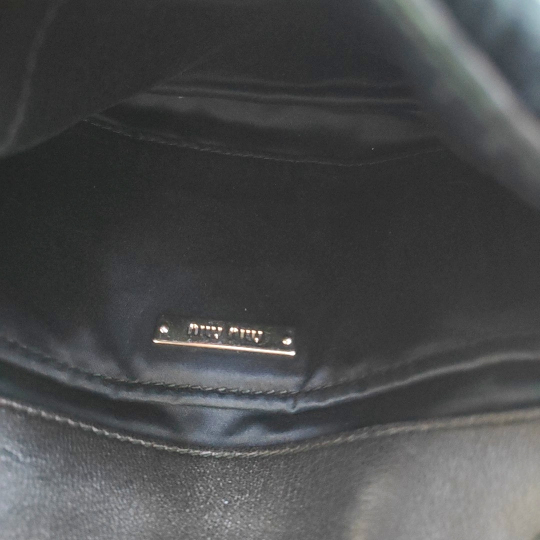 Matelassé Quilted Velvet Black