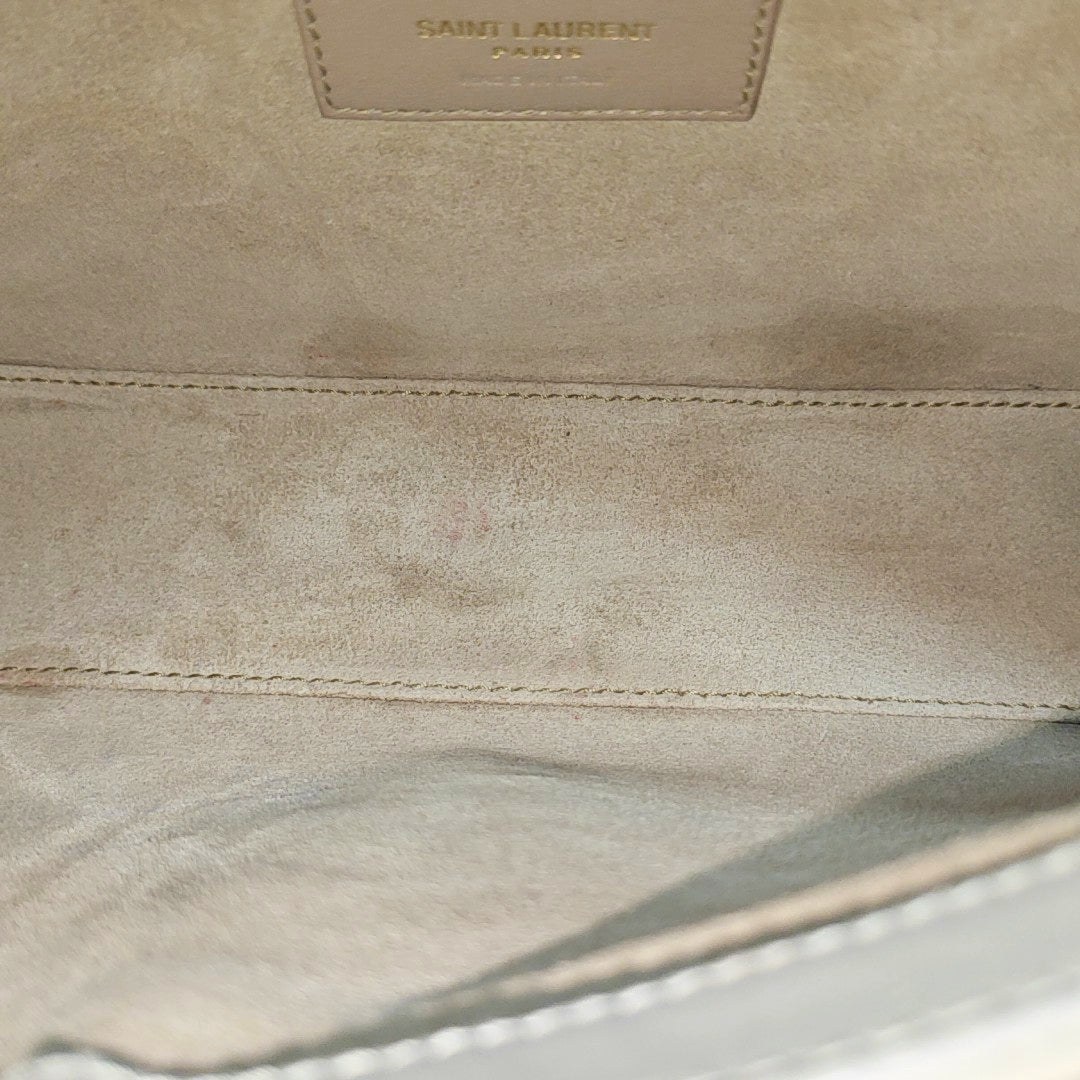 LE 5 À 7 Small Calfskin White