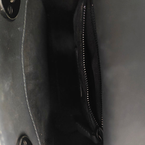 Lady Dior Mini Cannage Calfskin Black