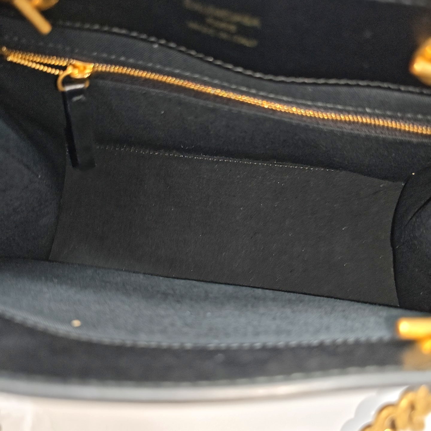 DUTY FREE North-South Calfskin Black