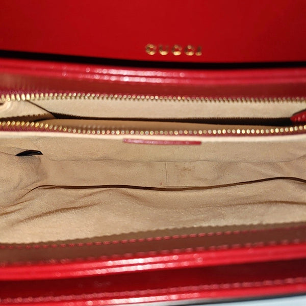 Horsebit 1955 Small Monogram Coated Canvas Beige