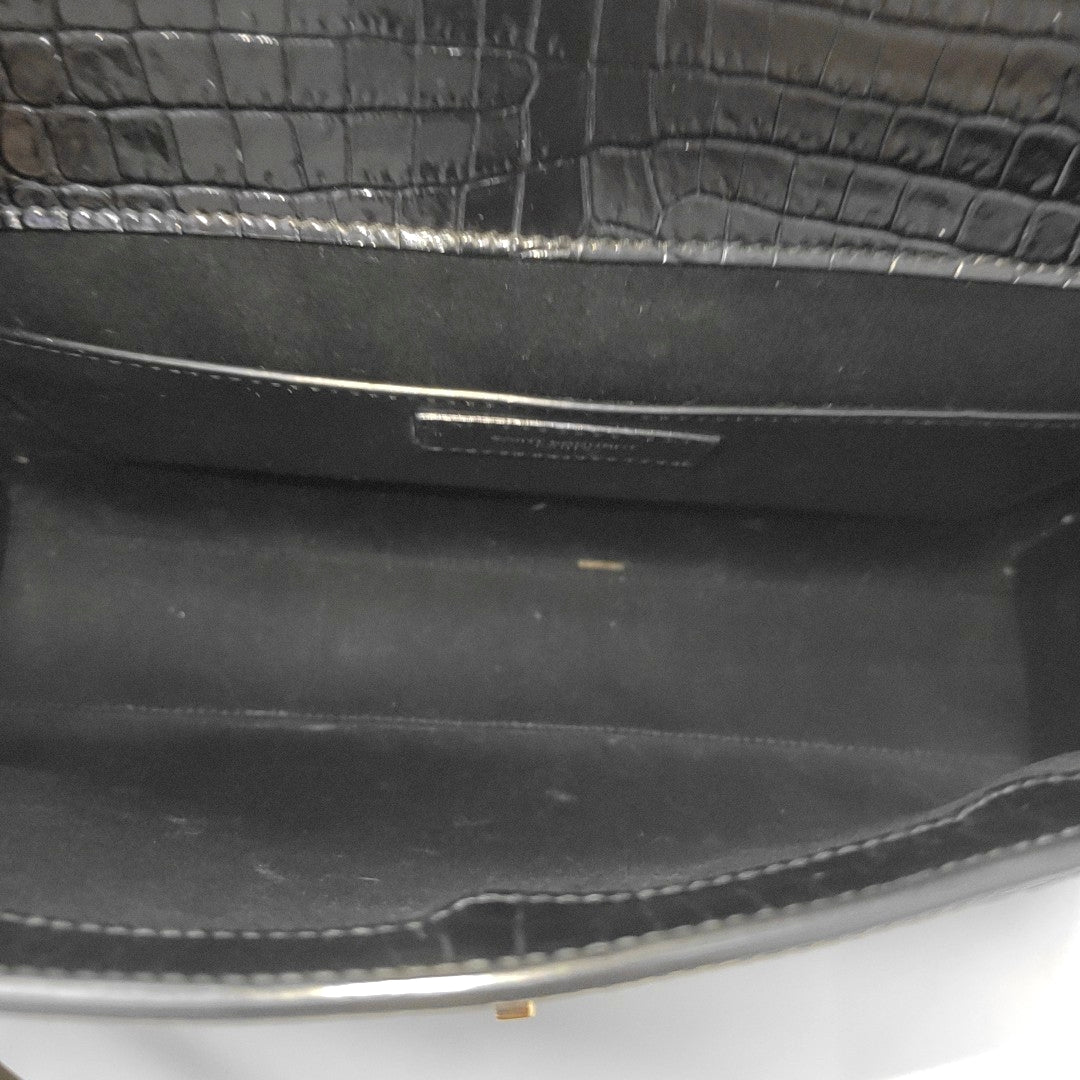 MANHATTAN Medium Calfskin Black
