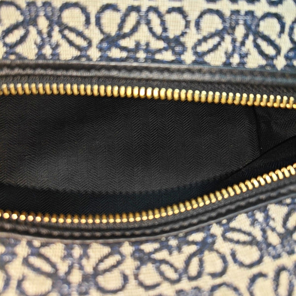 Monogram Canvas Top Handle Bag Blue