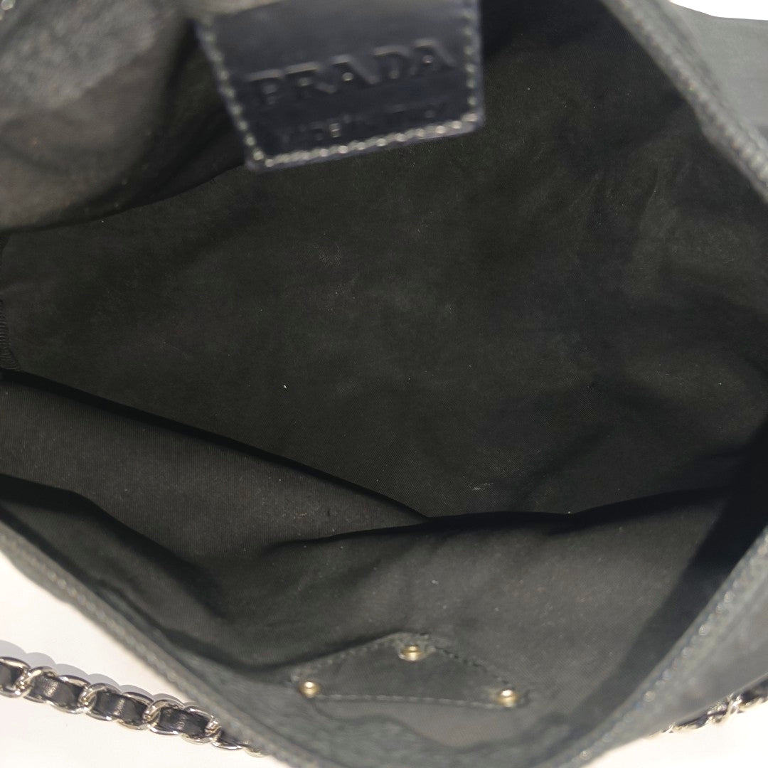 Nylon Clutch Black