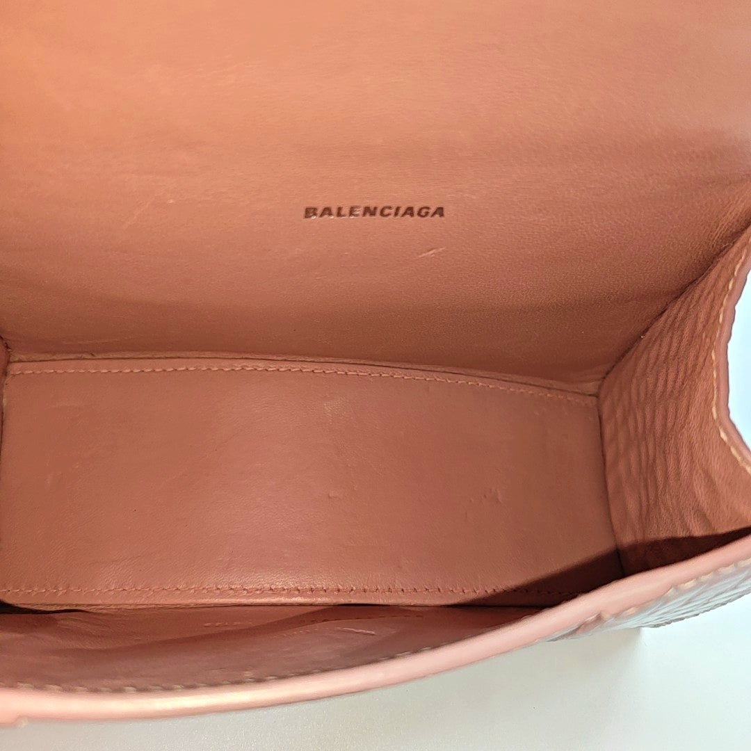 Hourglass XS Calfskin Pink