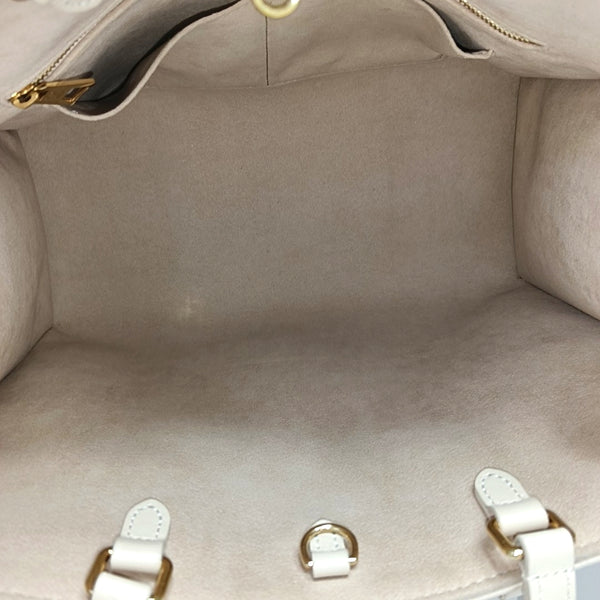 ONTHEGO MM Monogram Calfskin Beige