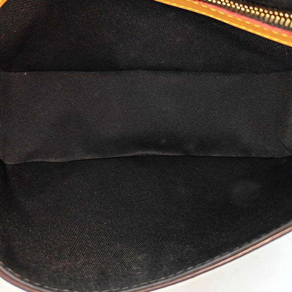 DIANE Monogram Coated Canvas Brown