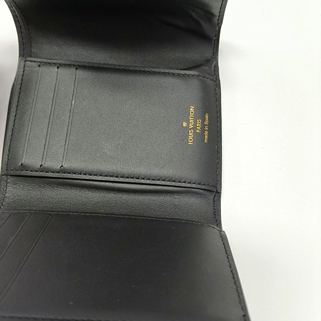 DAUPHINE Monogram Coated Canvas Brown Wallet