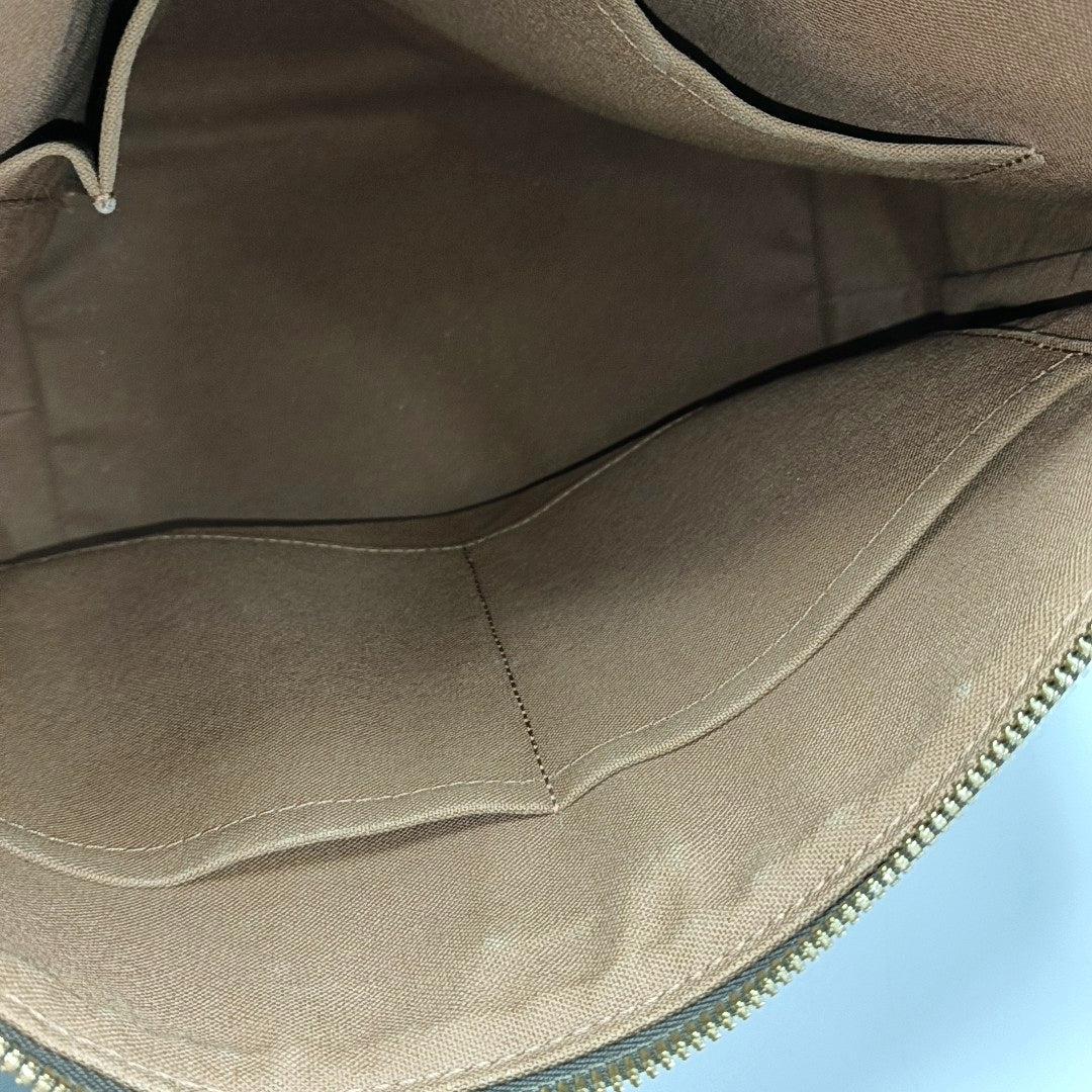 PALERMO PM Monogram Coated Canvas Brown