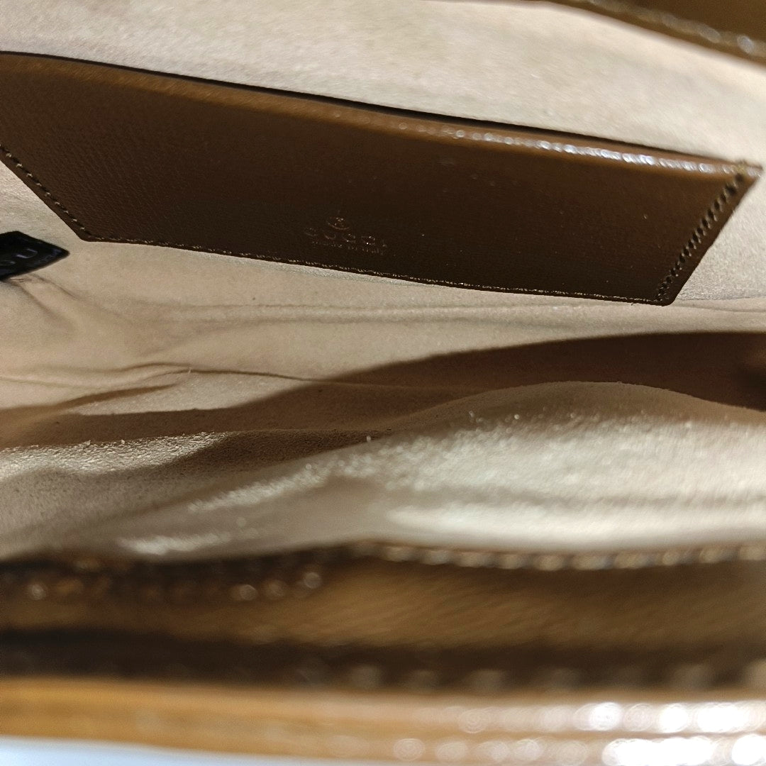Jackie 1961 Mini Monogram Coated Canvas Beige