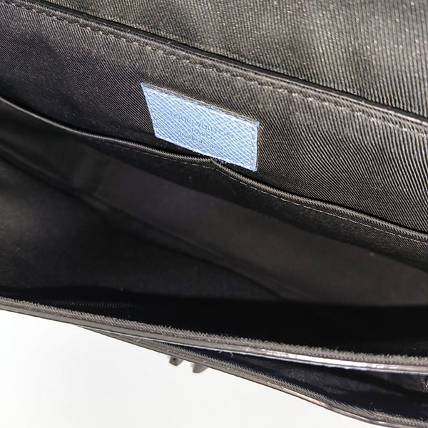 TAIGARAMA Monogram Coated Canvas Blue