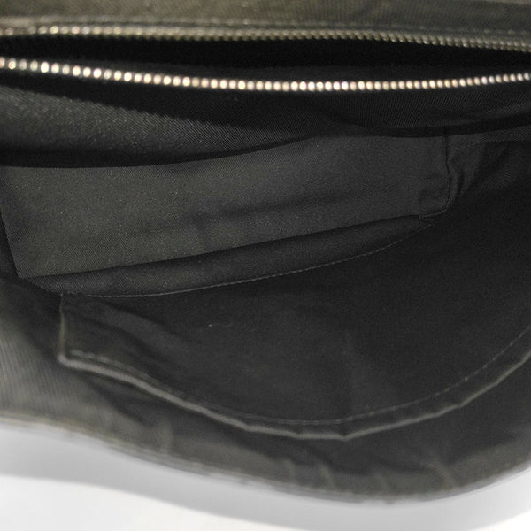 VOYAGER PM Monogram Coated Canvas Black